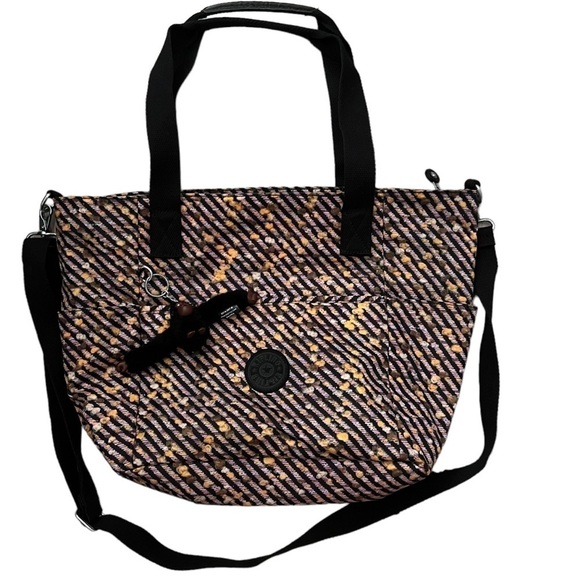 Kipling (Rare) fun Graphic print large Shoulder bag - Picture 1 of 11